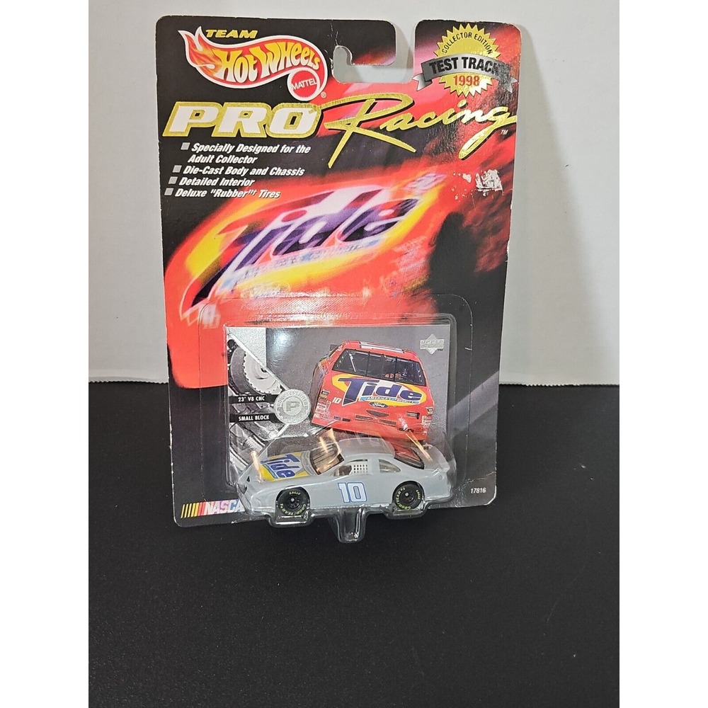 HOT WHEELS Pro Racing Ricky Rudd #10 TIDE NASCAR 1998 Test Track w/Upper Deck TC